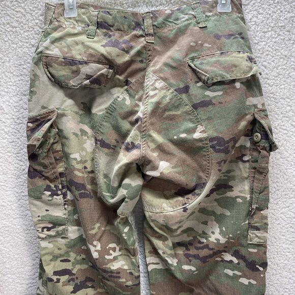 US Army OCP Garrison Pants 50/50 NYCO Camo Trousers MEDIUM SHORT Ocp Scorpion O - Picture 8 of 10